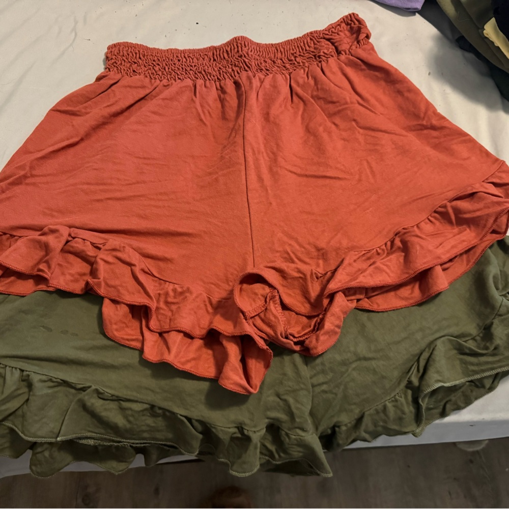 Set of high waisted shorts size large